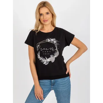 Dámská košile Halenka RV BZ 8918.68 černá L/XL