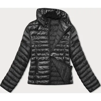 Černá dámská prošívaná bunda se stojáčkem J Style (16M9130-392) odstíny černé 48