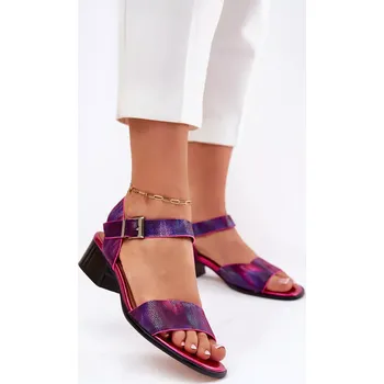 Dámské sandále Sandály na podpatku model 213022 Step in style 41