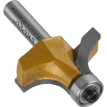 Příslušenství k frézce Fréza B0506 8x12,7x38,1 L-15 R-12,7 mm, frézování hran, s ložiskem Dnipro-M