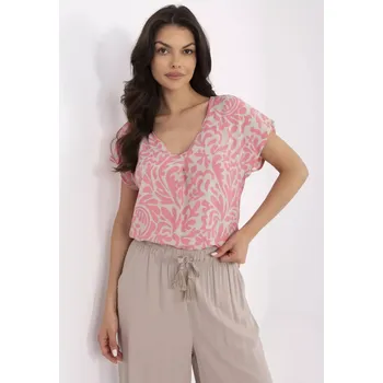 Dámská košile Halenka D73771M11171B růžová M