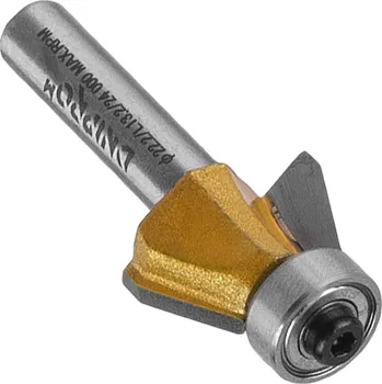 Fréza Fréza B1301 8x12,7x22,2 mm L-13,2 A- (25°), frézování hran, s ložiskem, pro srážení úkosů Dnipro-M