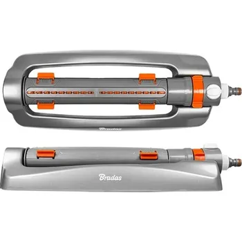 Postřikovač Bradas Kovový oscilační postřikovač s proměnnou šířkou