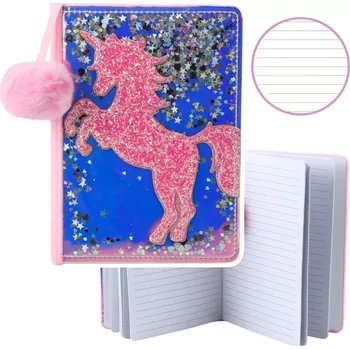 Blok Notýsek Jednorožec Konfetti Holografický A5, 80 listů