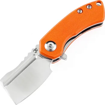 kapesní nůž Kansept Mini Korvid Satin 154CM Oranžová G10 Rukojeť T3030A6