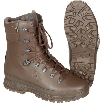 Těžké boty HAIX® Boty GB Cold Wet Weather kožené HNĚDÉ Velikost: 8