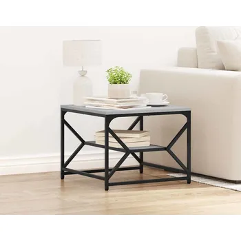 Konferenční stolek vidaXL Konferenční stolek Šedá Sonoma 51 x 50 x 40 cm [868228]