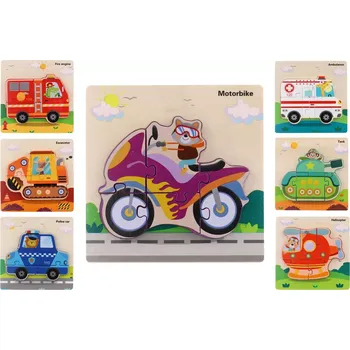 Teddies vkládačka dopravní prostředky mix druhů v sáčku