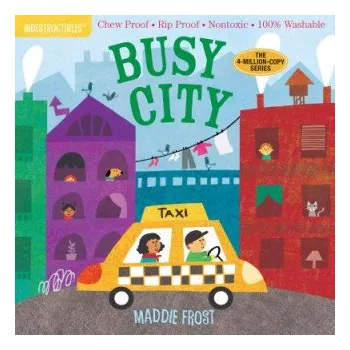 První čtění Indestructibles: Busy City (Maddie Frost,Amy Pixton)(Brožovaná)