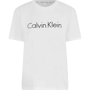 Dámské tričko Dámské Tričko s krátkým rukávem QS6689E-100 - Calvin Klein L