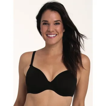 Podprsenka Selma Pure podprsenka s kosticí košíčky se spacer-výztuží 5237 black - RosaFaia 001 black 85D