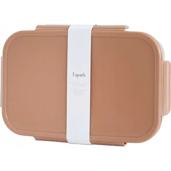 Svačinový box 3 Sprouts Bento box na oběd Rust IBBSRT