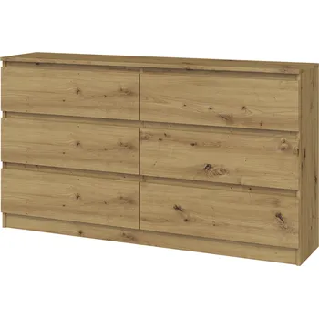 Ložnice Komoda Malvína M6 140 dub artisan