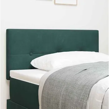 vidaXL Čelo postele s čelo Tmavě zelená 80 cm Umělá kůže [42007121]