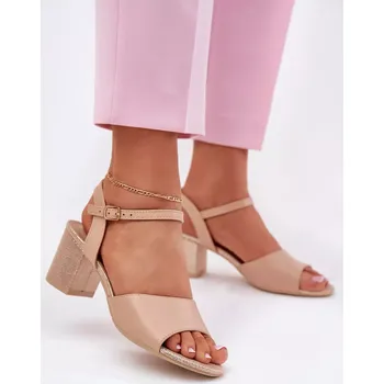 Dámské sandále Sandály na podpatku model 213011 Step in style 39