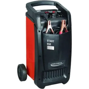 Auto-moto baterie Vozík startovací s pomocným startem 12/24V 650A