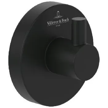 Držák na ručník Villeroy & Boch Háček, matná černá - TVA151011000K5