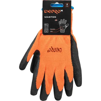 Pracovní rukavice Ochranné rukavice Master proti mechanickému poškození 9p, Dnipro-M