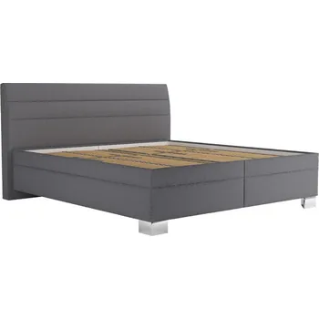 Postel Postel Veneta 160x200 tmavě šedá