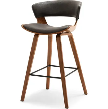 Křeslo Mebel Partner Horvi (ořech + antic)