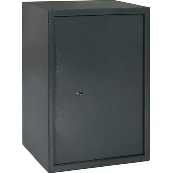 Trezor vidaXL Trezor se zámkem Tmavě šedá 35 x 31 x 50 cm Ocel [42011316]