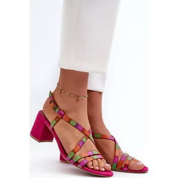 Dámské sandále Sandály na podpatku model 198795 Step in style 38