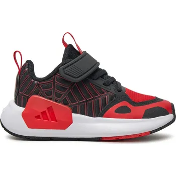 Dámská tenisová obuv Chlapecká rekreační obuv ADIDAS-Spider Runner K core black/red/cloud white Černá 31