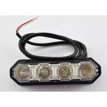 Směrový světlomet Svítilna kompletní přední, diodová, 147X42,12/24V