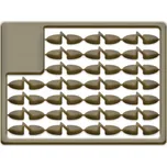 SURETTI Pegs zarážka na pelety L