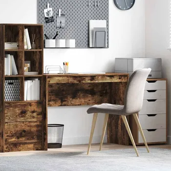 Psací stůl vidaXL Stůl Kouřový dub 100 x 40 x 76 cm [869406]