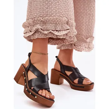 Dámské sandále Sandály na podpatku model 214744 Step in style 41