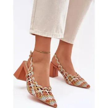 Dámské sandále Sandály na podpatku model 214086 Step in style 37