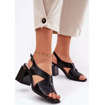 Dámské sandále Sandály na podpatku model 212828 Step in style 37