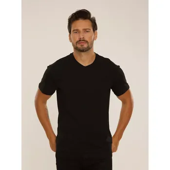 De Lafense 828 Tričko Chandler kr/r M-2XL černá XL