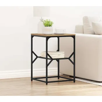 Noční stolek vidaXL Boční stůl Artisanový dub 41 x 40 x 60 cm [868242]