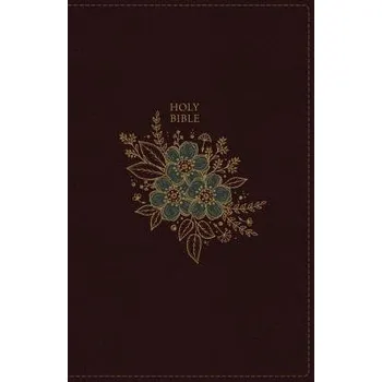 Cizojazyčná kniha KJV Holy Bible: Personal Size Giant Print with 43,000 Cross References, Deluxe Burgundy Leathersoft, Red Letter, Comfort Print (Thumb Indexed): King J - Nelson, Thomas