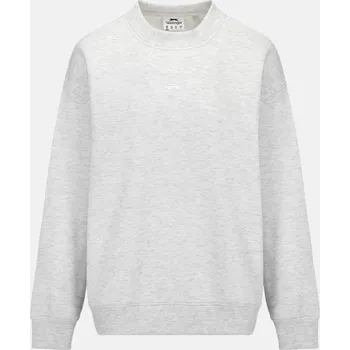 Dámský svetr Slazenger Crew Jumper Womens Ice Grey Marl 14 (L)