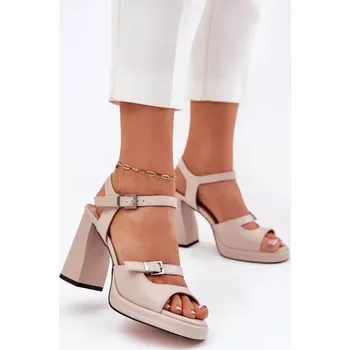 Dámské sandále Sandály na podpatku model 212826 Step in style 40