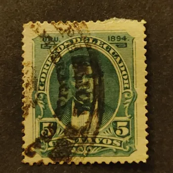 Sběratelství Známka Ekvádor, Mi.32C#