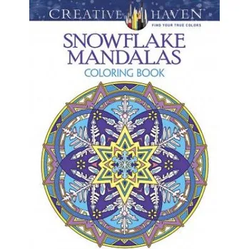 Cizojazyčná kniha Creative Haven Snowflake Mandalas Coloring Book (Marty Noble)(Brožovaná)