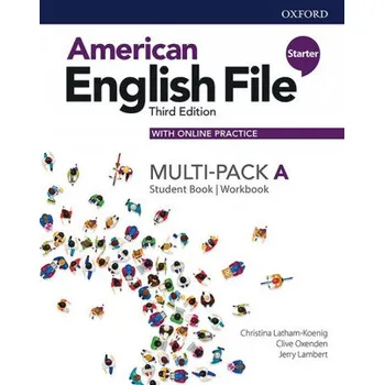 Učebnice American English File: Starter: Student Book/Workbook Multi-Pack A with Online Practice (Brožovaná)