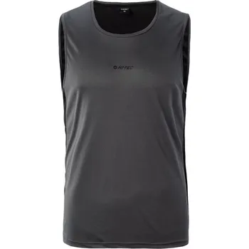 Pánské tričko Pánské tričko Arien M 92800398331 černo-šedé - Hi-Tec XXL