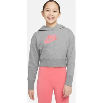 Chlapecká mikina Šedá dětská mikina Nike Sportswear Club Jr DC7210 092, XL (158-170 cm) i476_10615073