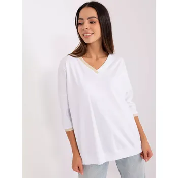 Dámská košile Halenka RV BZ 8051.19P bílá S/M