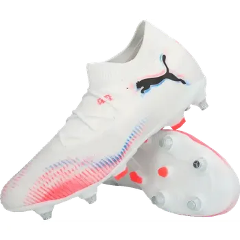 Kopačky Pánské kopačky kolíky Puma Future 8 Match MxSG bílé