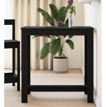 Barový stolek vidaXL Barový stůl Černý dub 102 x 50 x 103,5 cm kompozitní dřevo [868079]