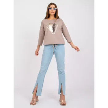 Dámská košile Halenka RV BZ 0224.42 tmavě lila S/M