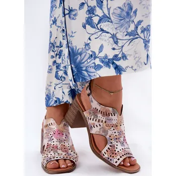 Dámské sandále Sandály na podpatku model 211363 Step in style 39