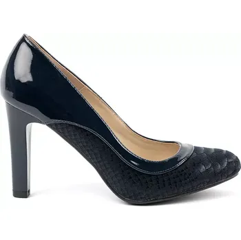 Dámské lodičky Originální lodičky dámské černé na jehlovém podpatku 36