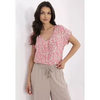 Dámská košile Halenka D73771M11171B růžová M